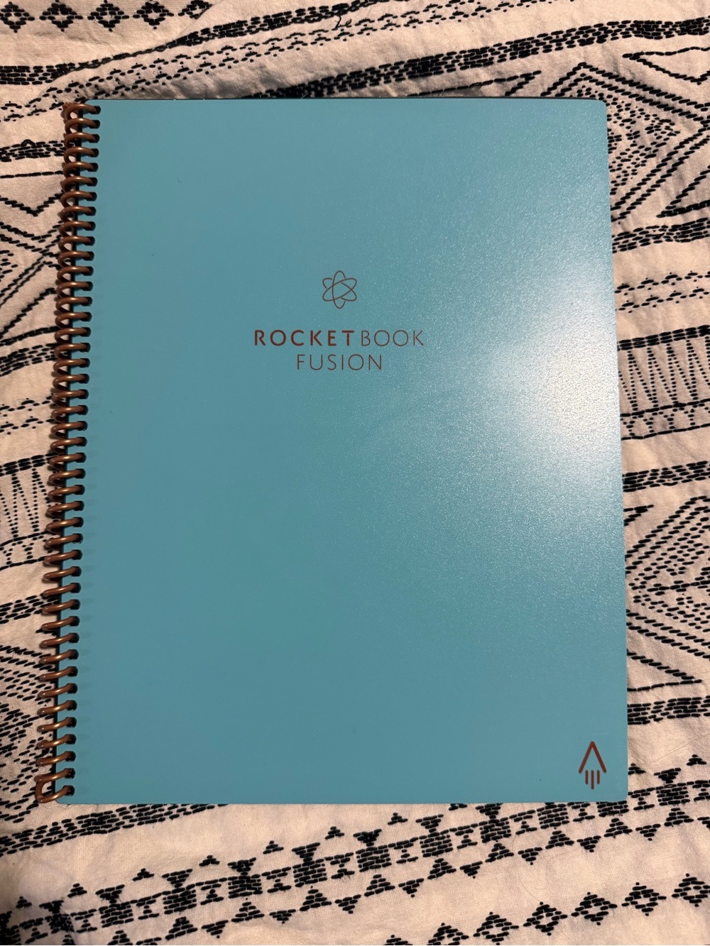 Rocketbook Fusion Reusable Notebook - Light Blue